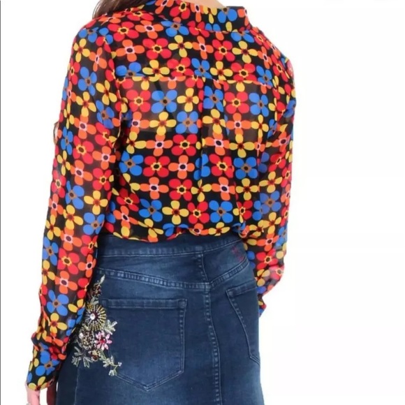 NEW JUICY COUTURE BLACK LABEL TOP SIZE M - Picture 2 of 5